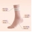 New Solid Color Simple Non-slip Breathable Yoga Socks Pilates Socks Women Indoor Dance Fitness Gymnastics Training Sports Socks