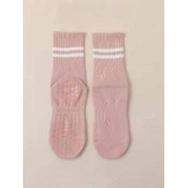 New Solid Color Simple Non-slip Breathable Yoga Socks Pilates Socks Women Indoor Dance Fitness Gymnastics Training Sports Socks
