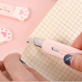 Mohamm 1Pc Art Cutter Utility Knife Student Art DIY Tools Creative Stationery School Supplies