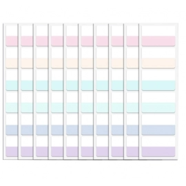 Portable Index Label for File Folder Light Color Sticky Index Tabs Small/Medium/Big Notes Sticker School Office Supplies
