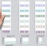 Portable Index Label for File Folder Light Color Sticky Index Tabs Small/Medium/Big Notes Sticker School Office Supplies