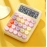 Mechanical Keyboard Calculator Portable Calculator Screen Easy To Use For Office School Home Vintage Desktop Stationery